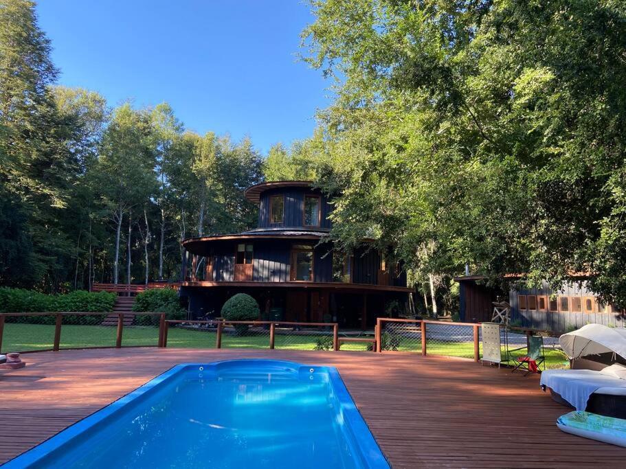 Acogedora Cabana Al Borde Del Rio Claro Villa Pucón Екстериор снимка